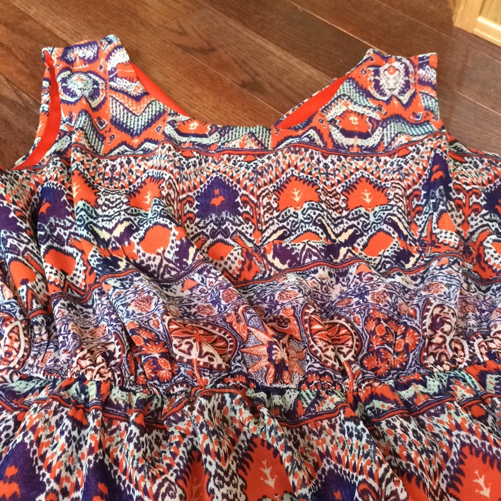 Boho Spring Flowy Dress - Picture 3 of 4